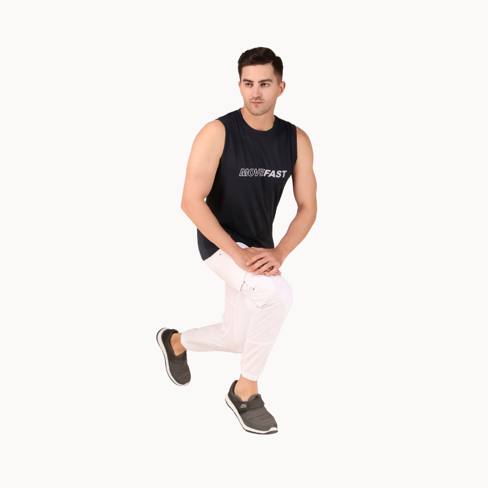 Men Track Pants | Lightweight Terry Gym Joggers India