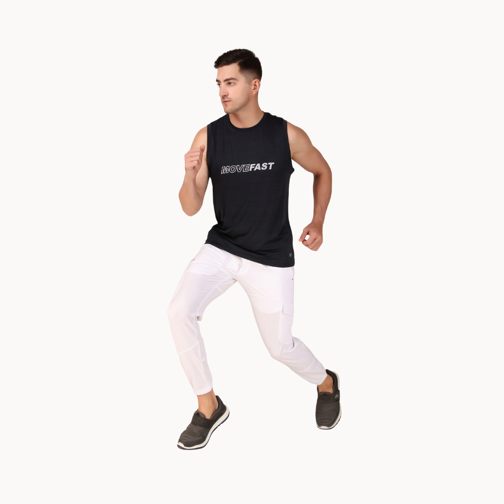 Men Track Pants | Lightweight Terry Gym Joggers India
