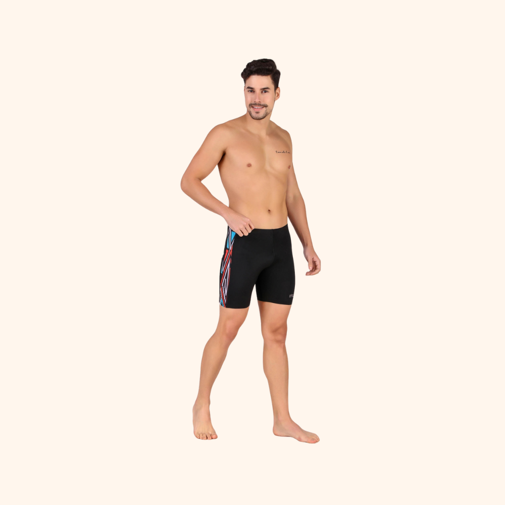Skin Fit Printed Shorts for Men
