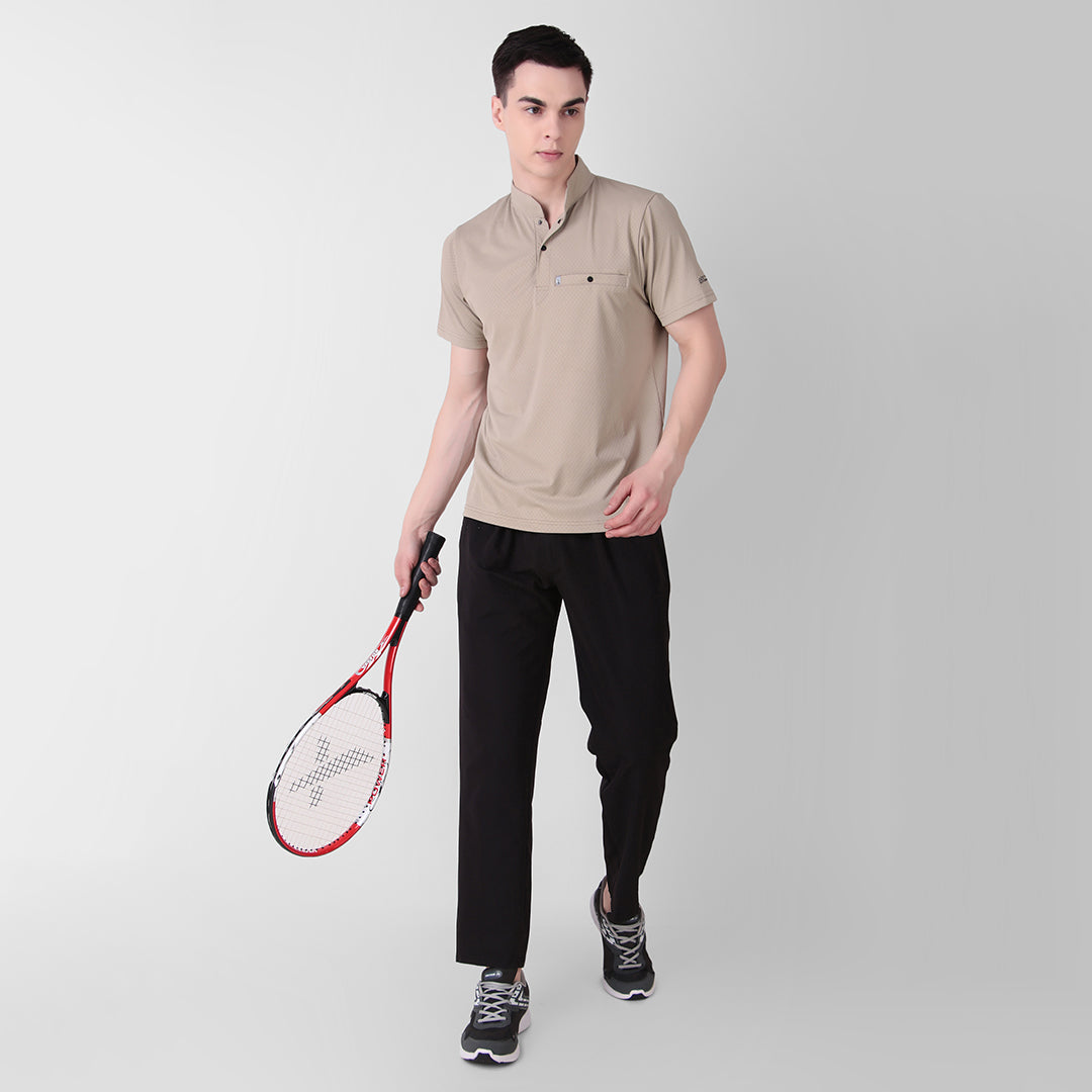 HENLEY COLLAR T-Shirt for Men