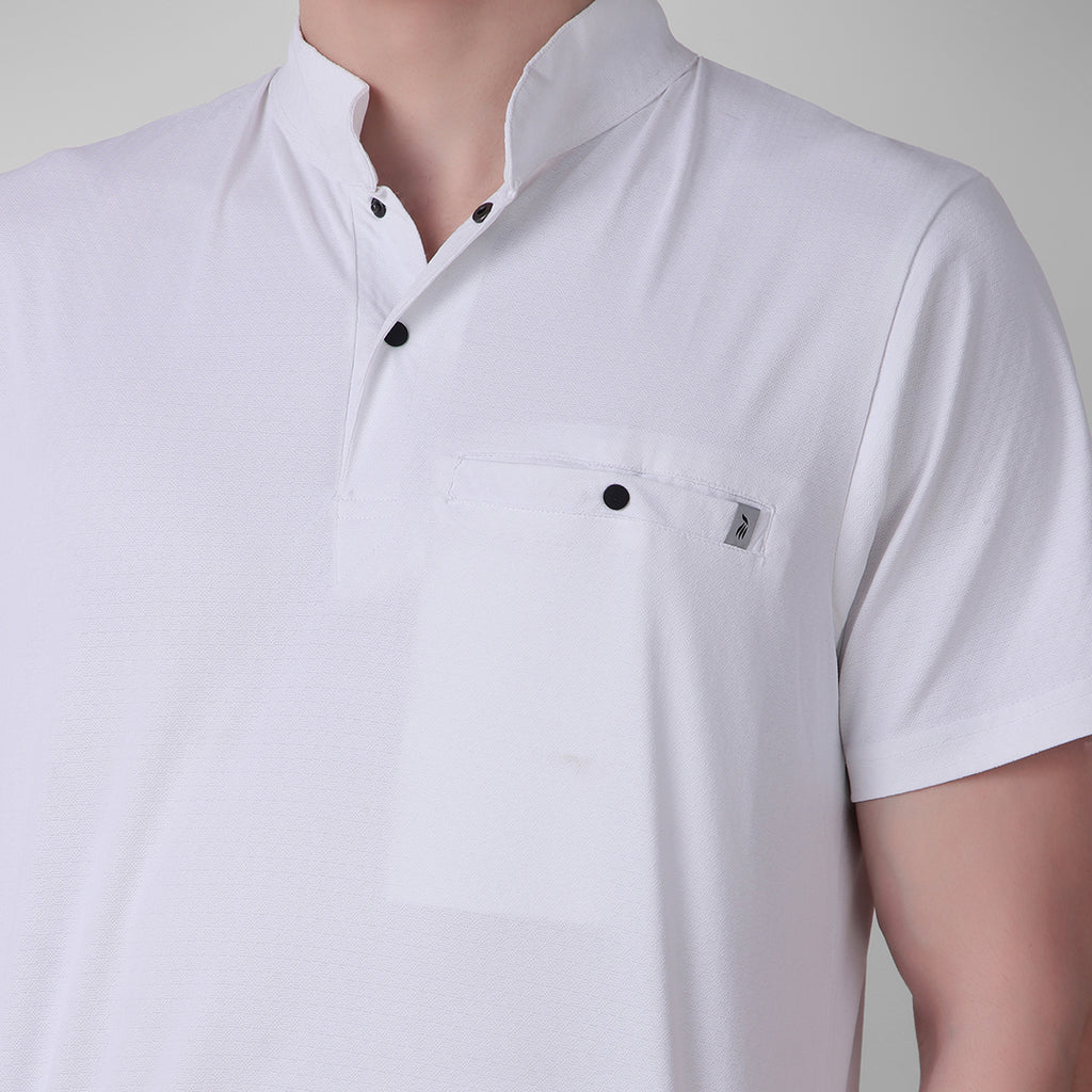 HENLEY COLLAR T-Shirt for Men