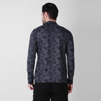 Camo Print Zip Teee