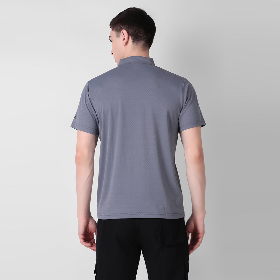 HENLEY COLLAR T-Shirt for Men